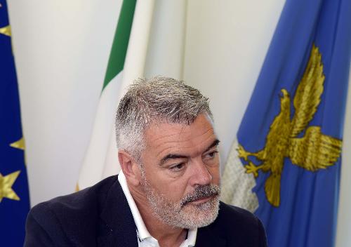 Paolo Panontin (Assessore regionale Autonomie locali e Coordinamento Riforme) incontra i commissari ad acta delle sei Unioni Territoriali Intercomunali (UTI) del FVG - Udine 16/09/2015