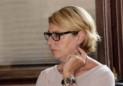 Maria Sandra Telesca (Assessore regionale Salute, Integrazione socio-sanitaria, Politiche sociali e Famiglia) - Pordenone 18/09/2015