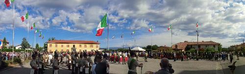 Celebrazione del 72° anniversario della ritirata di Russia al Tempio di Cargnacco - Pozzuolo del Friuli 20/09/2015