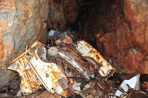 Giornata nazionale della Speleologia "Pulire il buio" - Pozzo Mattioli, Gropada (TS) 03/10/2015 (Foto Furio Premiani, presidente Federazione speleologica regionale FVG)