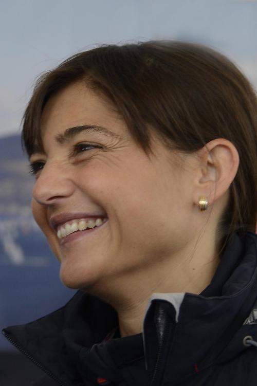 Debora Serracchiani (Presidente Regione Friuli Venezia Giulia) alla partenza della XLVII Barcolana - Trieste 11/10/2015