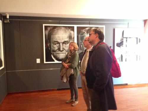 Gianni Torrenti (Assessore regionale Cultura) all'inaugurazione della mostra "Partigiani di un'altra Europa" del fotografo Danilo De Marco, a Palazzo Gopcevich - Trieste 25/10/2015