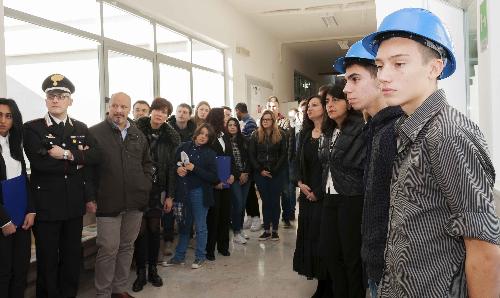 Inaugurazione dei lavori di messa in sicurezza dell'edificio di via Boito dell'ISIS Sandro Pertini - Monfalcone 24/10/2015