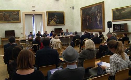 Incontro, con i media specializzati, per il riconoscimento dell'inserimento del FVG nella guida di Lonely Planet "Best in Travel 2016", nella Pinacoteca dei Musei Capitolini in Campidoglio - Roma 03/11/2015