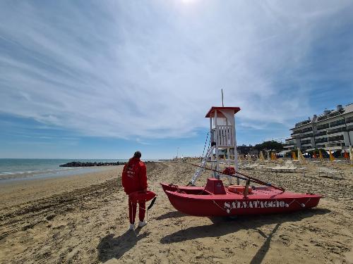 L'arenile di Lignano Sabbiadoro