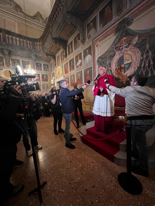 L'insediamento del nuovo arcivescovo di Udine mons. Lamba