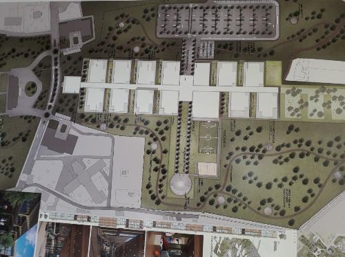 Un'immagine del progetto del nuovo campus di Gorizia