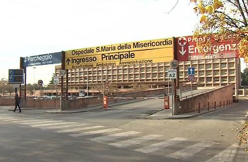 Ingresso del Pronto Soccorso dell'Ospedale Santa Maria della Misericordia - Udine 28/11/2015 