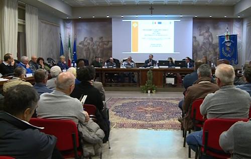 Cristiano Shaurli (Assessore regionale Risorse agricole e forestali) all'ultimo dei nove incontri di presentazione del Programma di Sviluppo Rurale (PSR) 2014-2020 del FVG - Azzano Decimo 01/12/2015