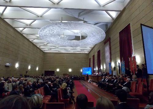 Cerimonia di inaugurazione dell'Anno Accademico dell'Università degli Studi - Trieste 11/12/2015