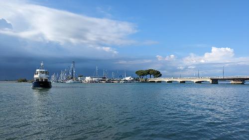 Il servizio di motonave a Grado