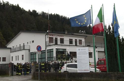 Caserma dei Vigili del Fuoco in via Torre Picotta - Tolmezzo 16/02/2016