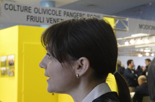 Debora Serracchiani (Presidente Regione Friuli Venezia Giulia) all'inaugurazione della decima edizione di Olio Capitale, in Stazione Marittima - Trieste 05/03/2016