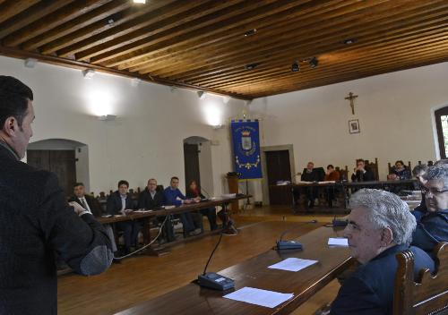 L'intervento di Franco Iacop (Presidente Consiglio regionale Friuli Venezia Giulia) all'incontro con i sindaci della UTI del Torre - Tarcento 12/03/2016