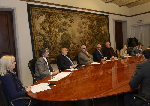 Incontro con i sindaci UTI Carso Isonzo Adriatico - Trieste 15/03/2016