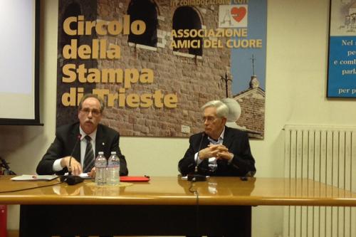 Gianni Torrenti (Assessore regionale Cultura) all'incontro organizzato dal Circolo della Stampa sul tema delle Politiche culturali - Trieste 04/04/2016