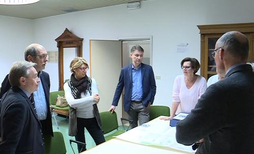 Maria Sandra Telesca (Assessore regionale Salute) visita il Distretto sanitario che ospiterà la sede di un Centro di Assistenza Primaria (CAP) - Cormons 07/04/2016