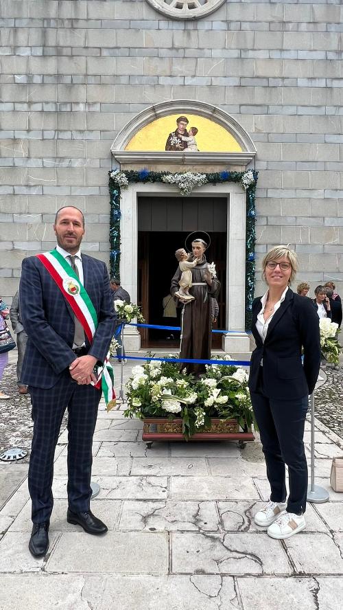 L'assessore Zilli e il sindaco Revelant