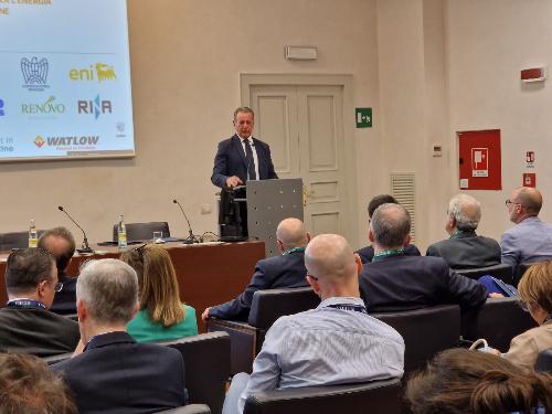 L'assessore Scoccimarro nel corso del suo intervento