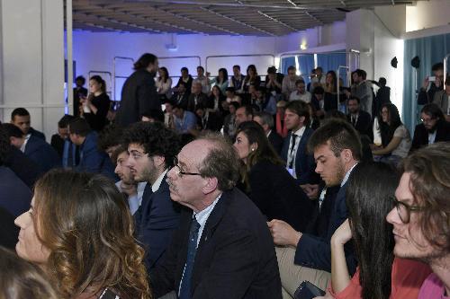 Gianni Torrenti (Assessore regionale Cultura, Sport e Solidarietà) alla settima assemblea nazionale ANCI Giovani, sul tema "La Città che vorrei", alla Stazione Marittima - Trieste 16/04/2016