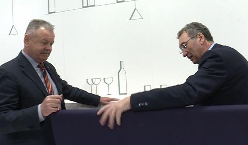 Sergio Bolzonello (Vicepresidente Regione FVG e assessore Attività produttive) al cinquantacinquesimo Salone del Mobile - Rho (Milano) 15/04/2016