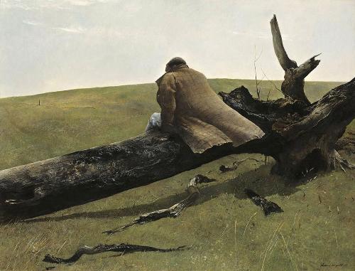In mostra anche quest'opera di Andrew Newell Wyeth.
