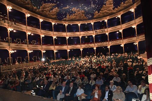 Il pubblico presente alla presentazione della stagione 2024-25 del Politeama Rossetti
