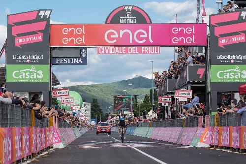 Arrivo della XIII Tappa del 99° Giro d'Italia - Cividale del Friuli 20/05/2016