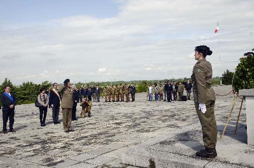 Cerimonia in memoria dei Caduti della Grande Guerra (iniziativa "L'Esercito combatte" organizzata dall'Esercito Italiano) - Sacrario di Redipuglia 24/05/2016