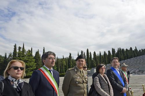 Cerimonia in memoria dei Caduti della Grande Guerra (iniziativa "L'Esercito combatte" organizzata dall'Esercito Italiano) - Sacrario di Redipuglia 24/05/2016