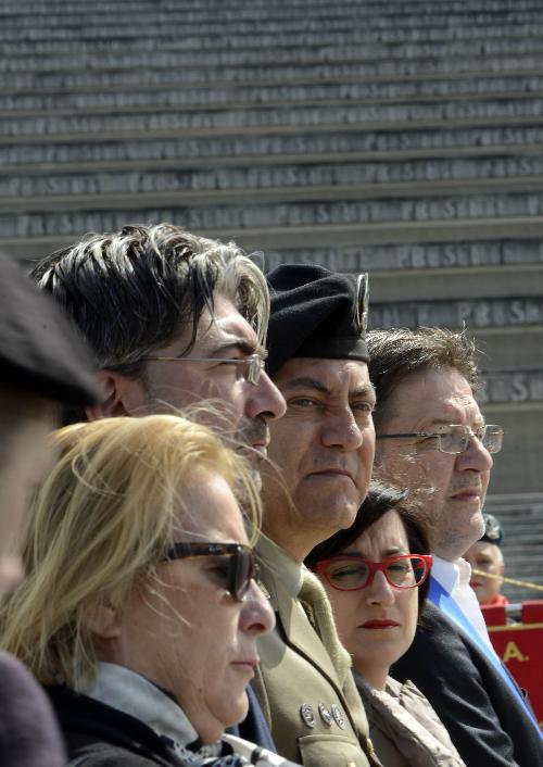 Cerimonia in memoria dei Caduti della Grande Guerra (iniziativa "L'Esercito combatte" organizzata dall'Esercito Italiano) - Sacrario di Redipuglia 24/05/2016