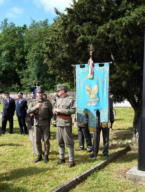 Cerimonia in memoria dei Caduti della Grande Guerra (iniziativa "L'Esercito combatte" organizzata dall'Esercito Italiano) - Cimitero Austroungarico di Prosecco (TS) 24/05/2016