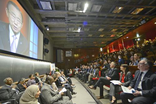 Quinto meeting del Comitato scientifico consultivo del Segretario generale delle Nazioni Unite (UNSAB) nella sede del Centro Internazionale di Fisica Teorica (ICTP) di Miramare - Trieste 25/05/2016