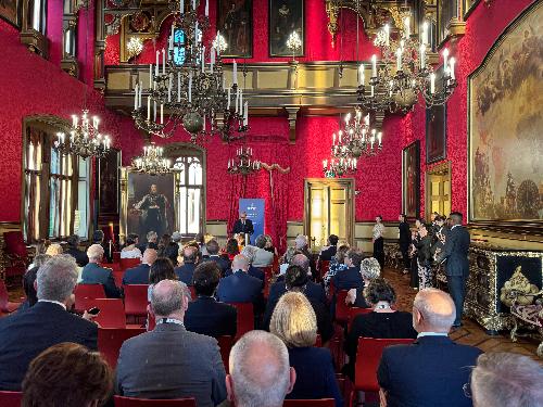 La cerimonia di apertura del G7 Istruzione al Castello di Miramare