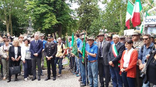 Inaugurazione della mostra allestita in occasione dell'Adunata nazionale della Brigata alpina Julia - Gorizia 17/06/2016
