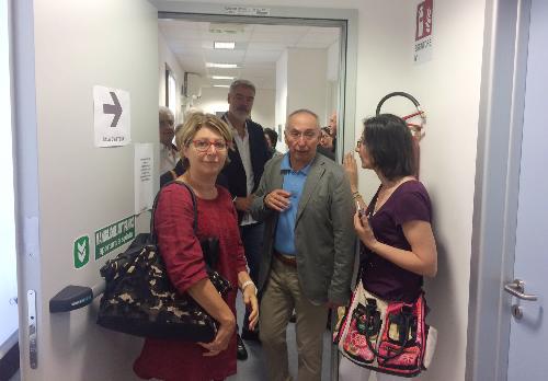 Maria Sandra Telesca (Assessore regionale Salute, Integrazione socio-sanitaria, Politiche sociali e Famiglia) all'inaugurazione del Centro di Assistenza Primaria (CAP) - Cordenons 25/06/2016 (Foto Giorgio Simon)