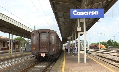 Il Centoporte utilizzato per l'iniziativa "Il Treno di Pasolini" - Casarsa della Delizia 26/06/2016