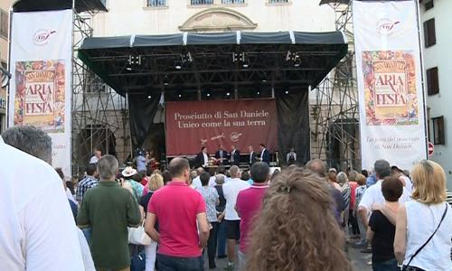 Inaugurazione di "Aria di Festa" - San Daniele del Friuli 24/06/2016