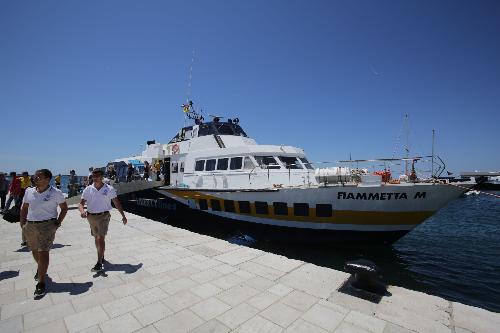 L'aliscafo "Fiammetta M" - Parenzo (Croazia) 29/06/2016 (Foto Ervin Skalamera)