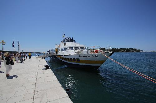 L'aliscafo "Fiammetta M" - Parenzo (Croazia) 29/06/2016 (Foto Ervin Skalamera)