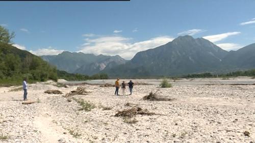 Sopralluogo in alcune zone considerate critiche del fiume Tagliamento - Osoppo (UD) 18/07/2016