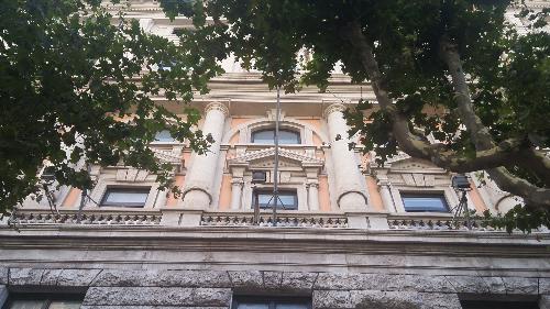 Facciata principale del Palazzo della Regione Friuli Venezia Giulia in via Carducci 6, alla consegna ufficiale dei lavori di manutenzione straordinaria - Trieste 27/07/2016