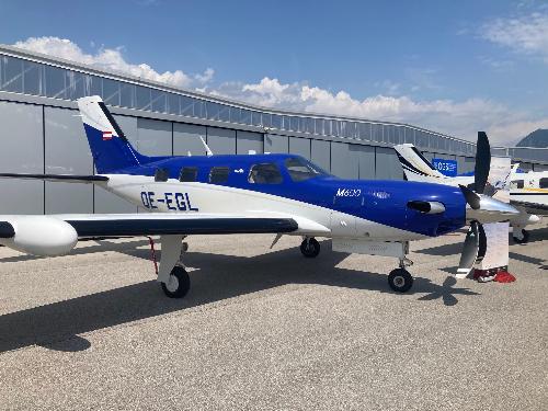 Uno dei velivoli ultrallegeri esposti all'Airexpo Fvg 2024 di Osoppo