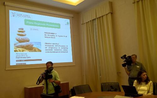 Conferenza stampa d'illustrazione dei dati sullo screening neonatale esteso per le malattie metaboliche - Trieste 31/08/2016