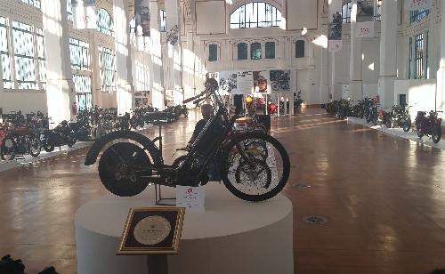 Inaugurazione della mostra per i 110 anni del Moto Club Trieste, nel Salone degli Incanti (Ex Pescheria) - Trieste 31/08/2016