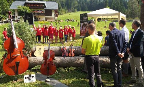 Inaugurazione del Sentiero degli Alberi di Risonanza (The Forest Sound Track) - Malborghetto-Valbruna 10/09/2016