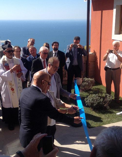 Gianni Torrenti (Assessore regionale Cultura, Sport e Solidarietà) all'inaugurazione del Museo della Pesca del Litorale Triestino - Santa Croce 25/09/2016