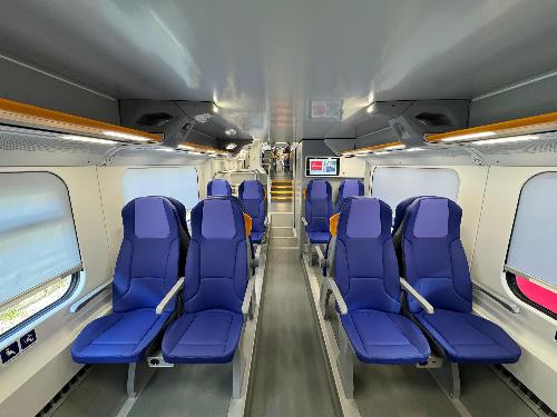 Il nuovo treno regionale Rock