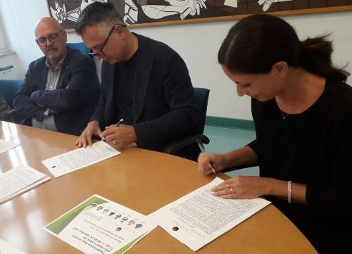 Un altro momento di questo importante passaggio amministrativo.