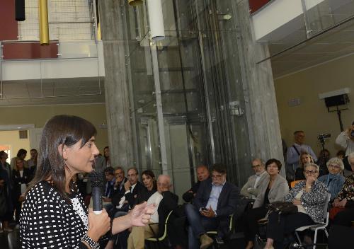 Debora Serracchiani (Presidente Regione Friuli Venezia Giulia) all'inaugurazione del nuovo Centro di Salute Mentale (CSM) - Gorizia 30/09/2016